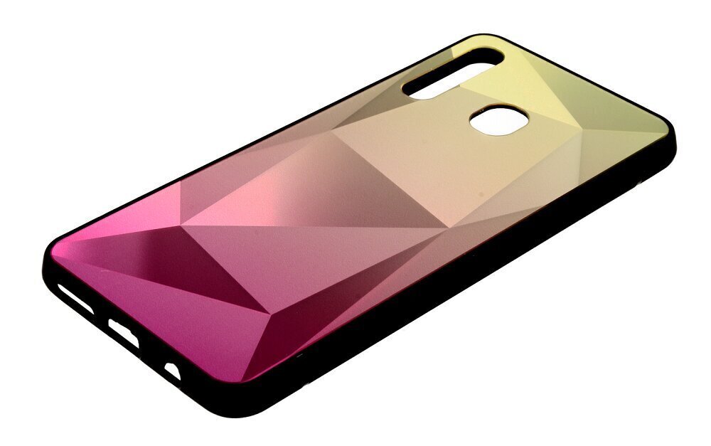 Apple iPhone 11 Pro Max suojakuori Mocco Stone Ombre, keltainen/pinkki hinta ja tiedot | Puhelimen kuoret ja kotelot | hobbyhall.fi