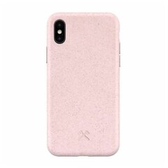 iPhone X / XS suojakuori Woodcessories BioCase, pinkki hinta ja tiedot | Puhelimen kuoret ja kotelot | hobbyhall.fi