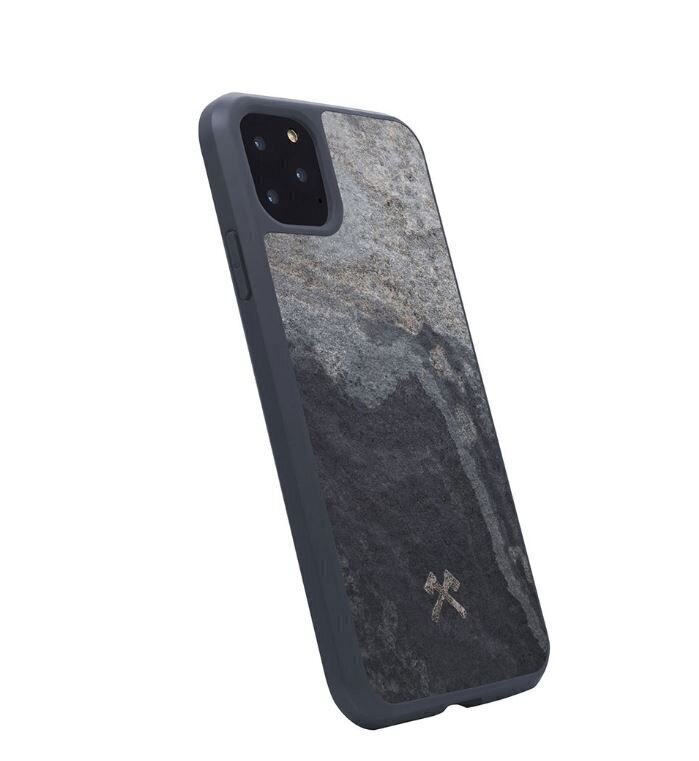 Woodcessories Stone Edition, iPhone 11 Pro:lle, camo gray (sto059) hinta ja tiedot | Puhelimen kuoret ja kotelot | hobbyhall.fi