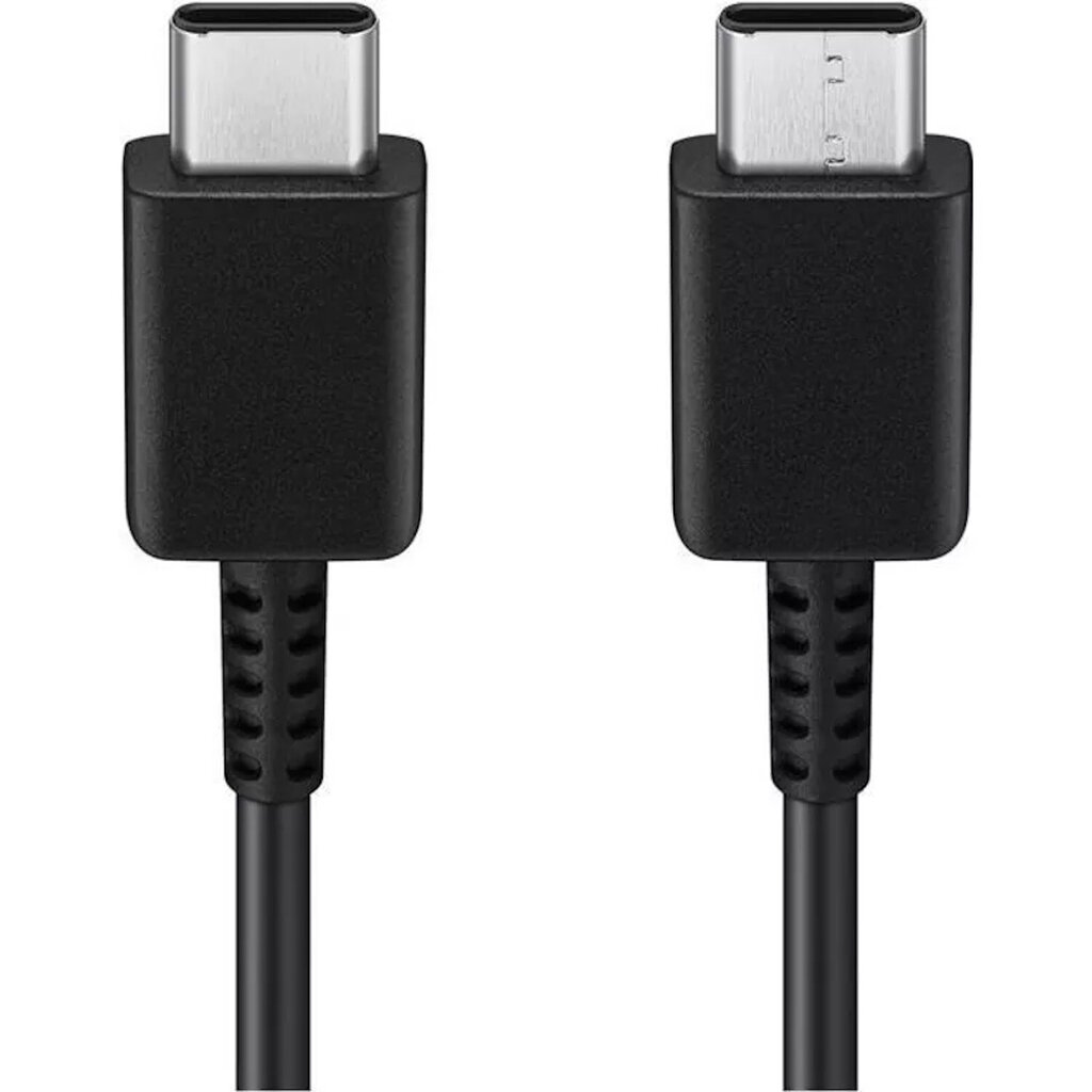 Samsung EP-DW767JBE 25W Universaalinen 3A Nopea USB-C - USB-C Tietoa & Latauskaapeli 1.8m Musta (OEM) hinta ja tiedot | Puhelinkaapelit | hobbyhall.fi