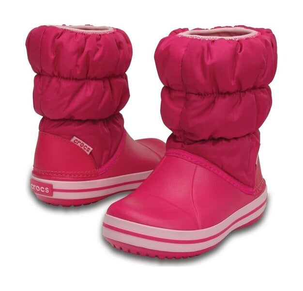 Crocs™ lasten vapaa-ajan kengät Kids' Winter Puff Boot, pinkki 25