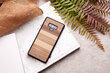 Man & Wood suojakuori Samsung Galaxy Note 9:lle, Sabbia, musta hinta ja tiedot | Puhelimen kuoret ja kotelot | hobbyhall.fi