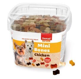 SanalDog Mini Bones ravintolisä koirille 100g hinta ja tiedot | Koiran herkut | hobbyhall.fi