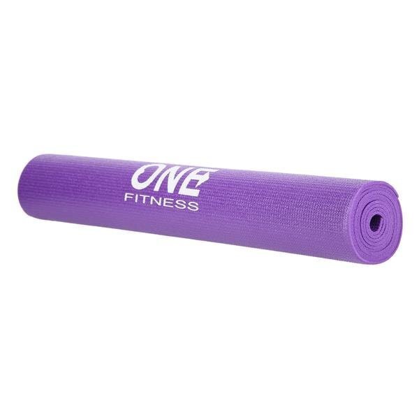 Joogamatto One Fitness YM01 173x61x0,3 cm, sininen hinta ja tiedot | Joogamatot | hobbyhall.fi