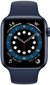 Älykello Apple Watch Series 6 (GPS + Cellular LT, 44mm) Blue Aluminium Case with Deep Navy Sport Band hinta ja tiedot | Älykellot | hobbyhall.fi