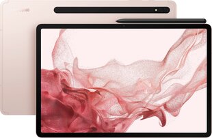 Samsung Galaxy Tab S8+ 5G 8/128GB Pink Gold SM-X806BIDAEUE hinta ja tiedot | Tabletit | hobbyhall.fi