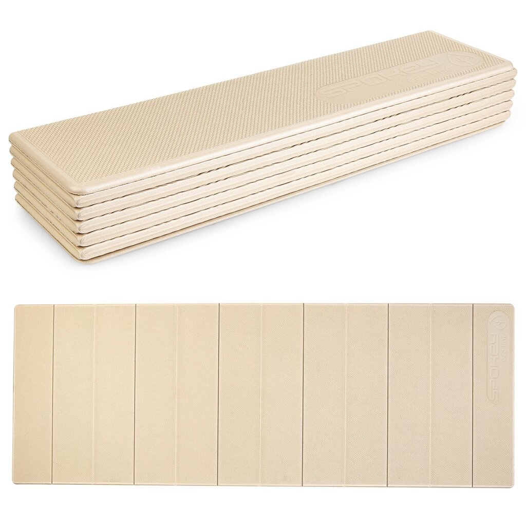 Joogamatto Spokey Lucy, 180x60x0,6 cm, beige hinta ja tiedot | Joogamatot | hobbyhall.fi