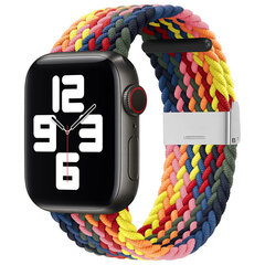Apple Watch 7/6/SE/5/4/3/2.45/44/42 mm, eri värejä hinta ja tiedot | Älykellojen ja aktiivisuusrannekkeiden lisätarvikkeet | hobbyhall.fi