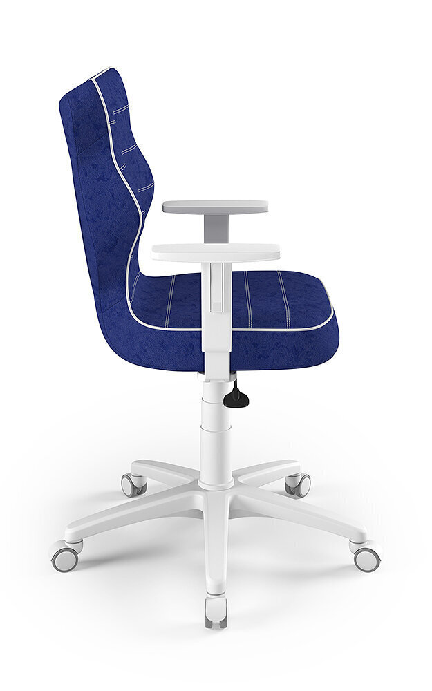 Toimistotuoli Entelo Good Chair Duo VS06 5, valkoinen/sininen hinta ja tiedot | Toimistotuolit | hobbyhall.fi