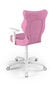 Työtuoli Entelo Good Chair Duo VS08 5, valkoinen / pinkki hinta ja tiedot | Toimistotuolit | hobbyhall.fi