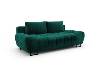 Windsor and Co Cirrus, veluurinen, vihreä 3 hengen sohva hinta ja tiedot | Sohvat ja vuodesohvat | hobbyhall.fi