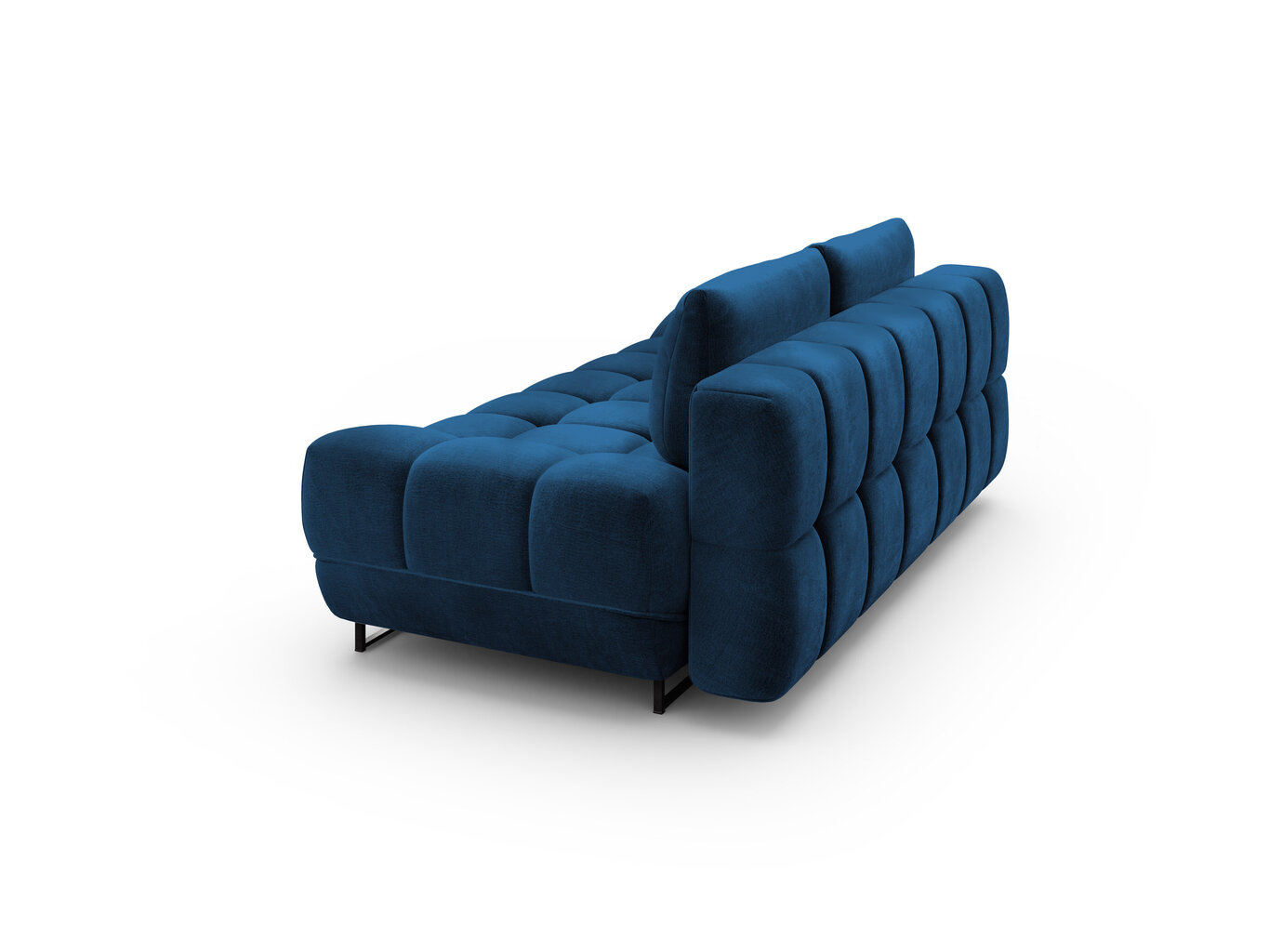 Windsor ja Co Cirrus, velour, sininen 3 hengen sohva hinta ja tiedot | Sohvat ja vuodesohvat | hobbyhall.fi