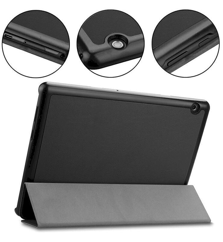 Tactical Book Tri Fold Case Samsung X200 / X205 Galaxy Tab A8 10.5 Blue hinta ja tiedot | Tablettien kotelot ja muut tarvikkeet | hobbyhall.fi