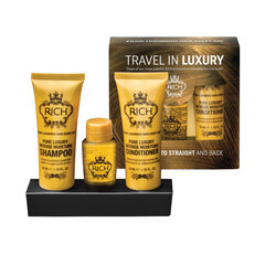 RICH Pure Luxury Intensive Moisturizing Travel Size Kit 50 ml + 50 ml + 30 ml hinta ja tiedot | RICH Hajuvedet ja kosmetiikka | hobbyhall.fi