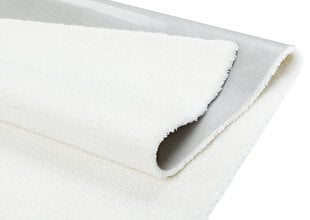 Narma Noble -flexiVelour™ veluurimatto, valkoinen, Ø 133 cm hinta ja tiedot | Isot matot | hobbyhall.fi