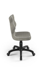 Ergonominen lasten tuoli Entelo Good Chair Petit VS03 3, harmaa/musta. hinta ja tiedot | Toimistotuolit | hobbyhall.fi