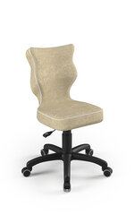 Ergonominen lasten tuoli Entelo Good Chair Petit VS26 3, beige/musta. hinta ja tiedot | Toimistotuolit | hobbyhall.fi