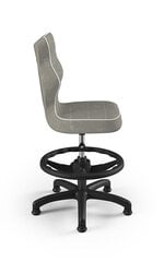 Ergonominen lasten tuoli Entelo Good Chair Petit VS03 3, harmaa/musta. hinta ja tiedot | Toimistotuolit | hobbyhall.fi
