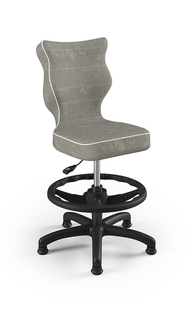 Ergonominen lasten tuoli, Entelo Good Chair Petit VS03 4, harmaa/musta. hinta ja tiedot | Toimistotuolit | hobbyhall.fi