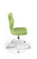 Ergonominen toimistotuoli Entelo Good Chair Petit VS05 4, valkoinen/vihreä hinta ja tiedot | Toimistotuolit | hobbyhall.fi