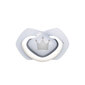 Symmetrinen silikonitutti Canpol Babies Royal Baby, 6-18kk, 2 kpl, 22/651, sininen hinta ja tiedot | Tutit | hobbyhall.fi