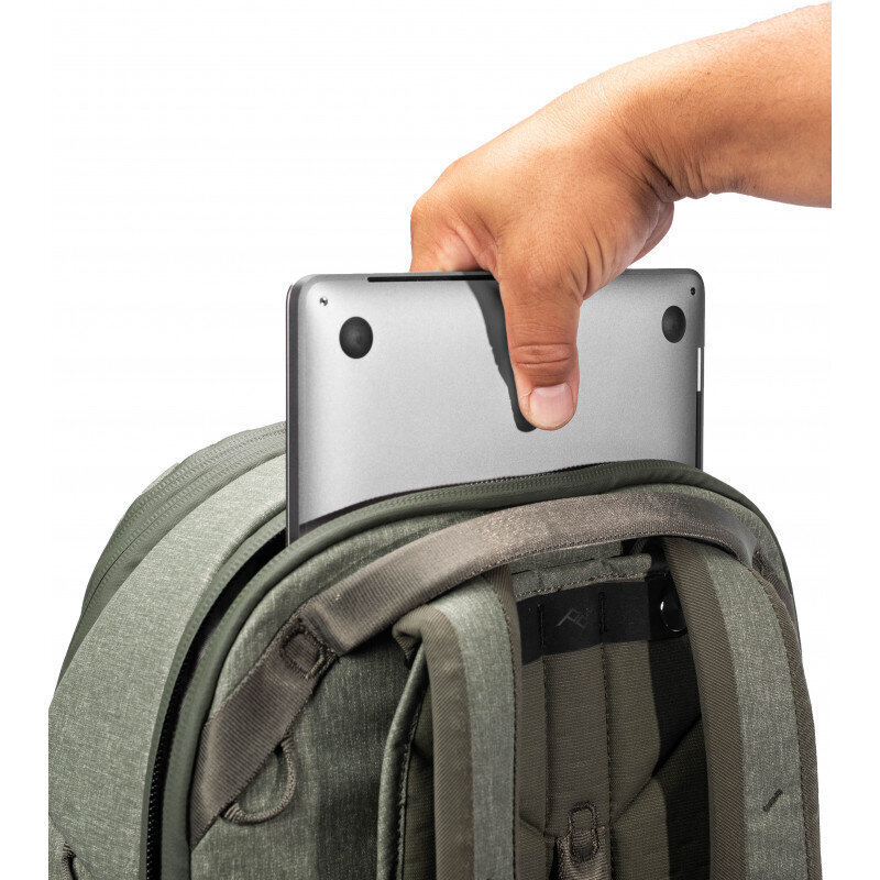 Peak Design -reppu Travel Backpack 30L, sage hinta ja tiedot | Tietokonelaukut | hobbyhall.fi