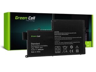 Green Cell akku sopii Dell Inspiron 15 5542 5543 5545 5547 5548 Latitude 3450 3550 hinta ja tiedot | Kannettavien tietokoneiden akut | hobbyhall.fi