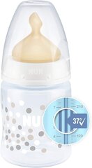 Polypropeenipullo lämpötilansäätimellä NUK FC +, 150 ml, 0-6 kuukautta. hinta ja tiedot | NUK Vauvan ruokailutarvikkeet | hobbyhall.fi