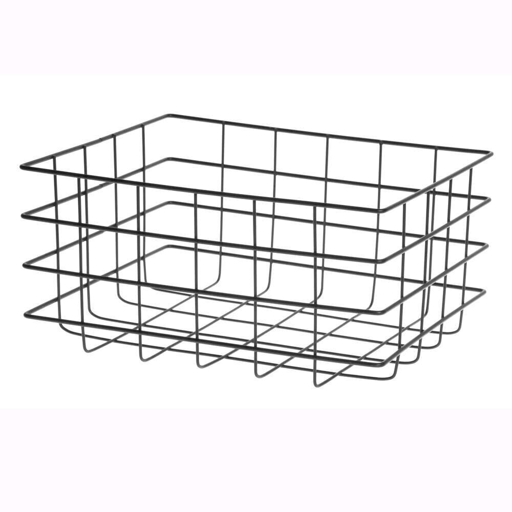 Maku Säilytyskori metallia musta 25x20x12,5 cm hinta ja tiedot | Säilytyslaatikot ja -korit | hobbyhall.fi