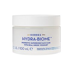 Korres Greek Yoghurt Hydra-Biome kasvonaamio 100 ml hinta ja tiedot | Kasvonaamiot ja silmänalusaamiot | hobbyhall.fi