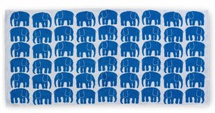 Finlayson kylpypyyhe Elefantti, sini-valkoinen, 70 x 150 cm hinta ja tiedot | Pyyhkeet | hobbyhall.fi