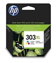 Kasetė rašaliniam spausdintuvui HP Ink No.303XL Color (T6N03AE#UUS) hinta ja tiedot | Mustekasetit | hobbyhall.fi