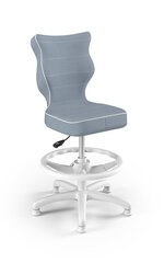 Ergonominen työtuoli Entelo Petit White JS06 jalkatuella, harmaa hinta ja tiedot | Toimistotuolit | hobbyhall.fi