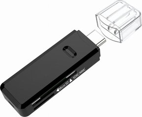 Platinet-kortinlukija microSD/SD USB-C (45282) hinta ja tiedot | Muistitikut | hobbyhall.fi