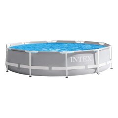 Intex Uima-allas metallirungolla ja suodattimella 305 x 76 cm hinta ja tiedot | Uima-altaat | hobbyhall.fi