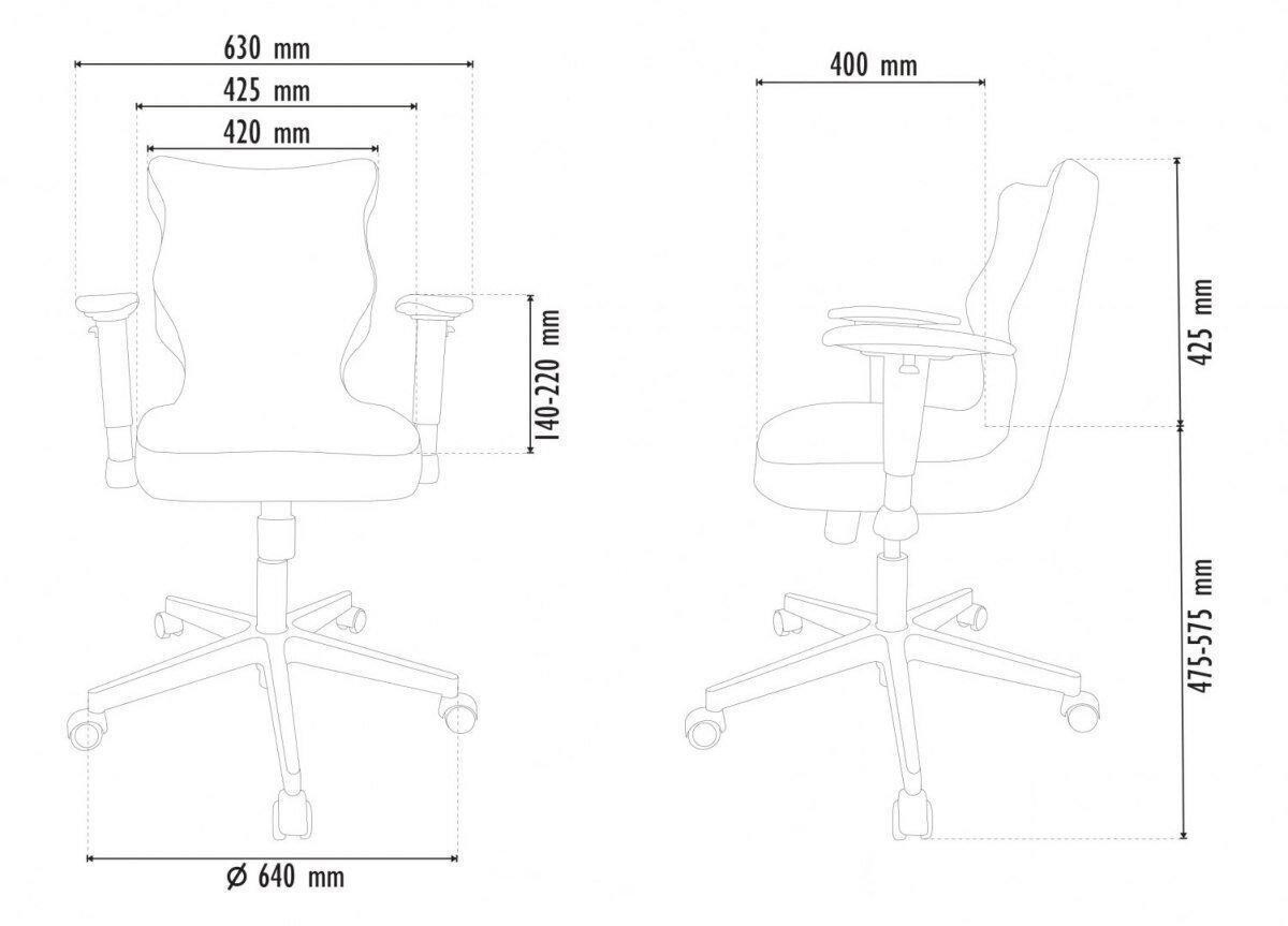 Työtuoli Entelo Perto White TW03, eteinen. hinta ja tiedot | Toimistotuolit | hobbyhall.fi