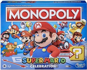 Monopoly Super Mario Celebration -pöytäpeli hinta ja tiedot | Monopoly Lelut yli 3-vuotiaille lapsille | hobbyhall.fi