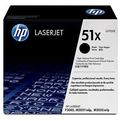 HP LJP3005 ( 51X ) -tulostuskasetti hinta ja tiedot | Laserkasetit | hobbyhall.fi