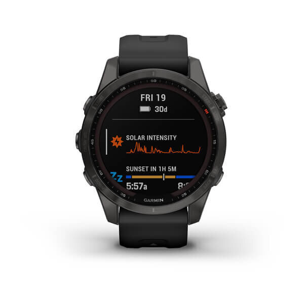 Garmin fēnix® 7S – Sapphire Solar Edition GPS-monilajikello 010-02539-25 hinta ja tiedot | Älykellot | hobbyhall.fi