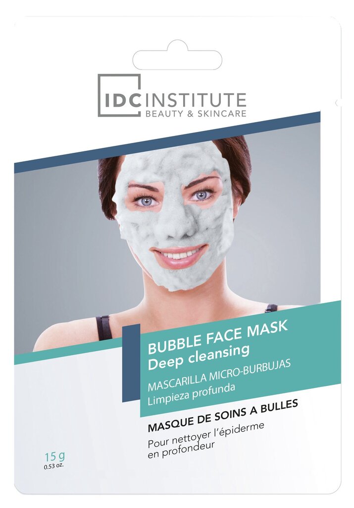 IDC Institute Bubble Face syväpuhdistava kasvonaamio 15 g hinta ja tiedot | Kasvonaamiot ja silmänalusaamiot | hobbyhall.fi