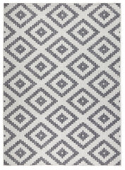 Northrugs matto Twin Malta Harmaa Cream, 200x290 cm hinta ja tiedot | Isot matot | hobbyhall.fi