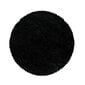 Ayyildiz Shaggy Sydney -matto, musta, Ø 120 cm hinta ja tiedot | Isot matot | hobbyhall.fi