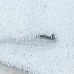 Ayyildiz Shaggy Sydney Pyöreä -matto, valkoinen, Ø 120 cm hinta ja tiedot | Isot matot | hobbyhall.fi