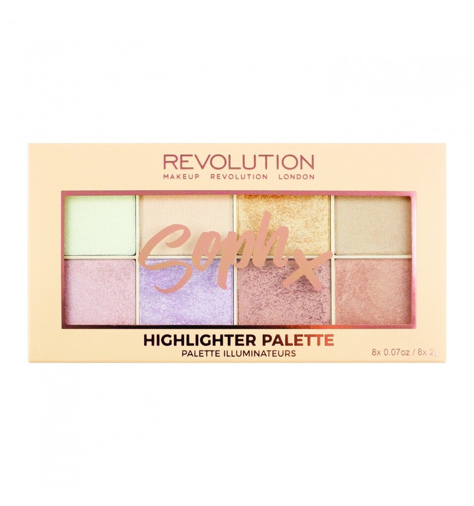 Makeup Revolution London Soph x korostustuote 16 g hinta ja tiedot | Aurinkopuuterit ja poskipunat | hobbyhall.fi