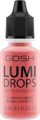 GOSH Lumi Drops -hohdetipat, 15 ml, 008 Rose Blush hinta ja tiedot | GOSH Hajuvedet ja kosmetiikka | hobbyhall.fi
