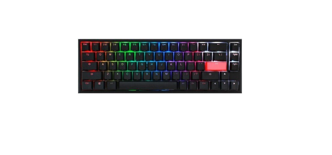 Ducky ONE 2 SF RGB US MX Blue Switch hinta ja tiedot | Näppäimistöt | hobbyhall.fi