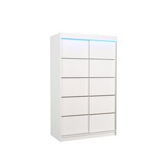 LED-valaistuskaappi ADRK Furniture Benisso, valkoinen hinta ja tiedot | Kaapit | hobbyhall.fi