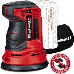 Einhell szlifierka mimośrodowa akumulatorowa Power X-Change TE-RS 18 Li-Solo, Ø 125 mm (4462010) hinta ja tiedot | Hiomakoneet | hobbyhall.fi