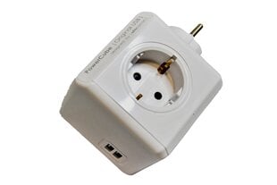 Verkkokeskitin PowerCube Original USB-liitännöillä latausta varten hinta ja tiedot | Kytkimet ja pistorasiat | hobbyhall.fi