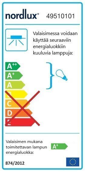 Nordlux kattovalaisin Carina hinta ja tiedot | Upotettavat valaisimet ja LED-valaisimet | hobbyhall.fi